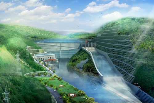 射洪老挝南塔河1号水电站项目